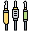 Conector de audio icon