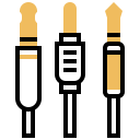 Conector de audio icon