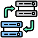 transferencia de datos icon