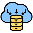 recopilación de datos en la nube icon