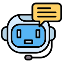 robot de chat icon