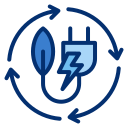 energía renovable icon