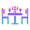 mesa del comedor icon