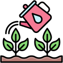 regando plantas icon