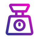 Kitchen scale icon