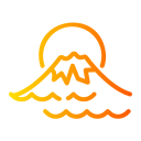 monte fuji icon