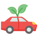 coche ecológico icon