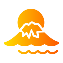 monte fuji icon