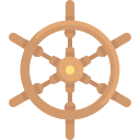 Rueda de la nave icon