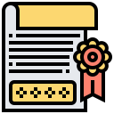 Certificado icon