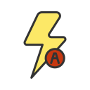 flash automático icon