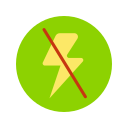 flash apagado icon