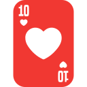 tarjeta de corazon icon