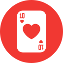 tarjeta de corazon icon