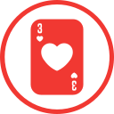 tarjeta de corazon icon