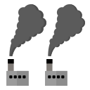 contaminación de fábrica icon