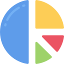 Gráfico circular icon