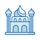 taj mahal icon