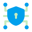 la seguridad cibernética icon