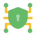 la seguridad cibernética icon