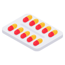 tira de pastillas icon