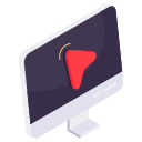 cursor en línea icon