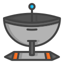 radio telescopio icon