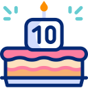 pastel de cumpleaños icon