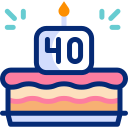 pastel de cumpleaños icon