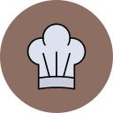 gorro de cocinero icon