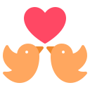 pájaros del amor icon