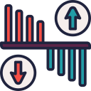 fluctuación del mercado 