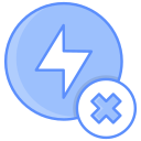 flash apagado icon