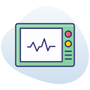 monitor de ecg icon