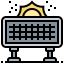 Panel solar icon