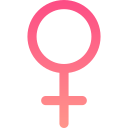 signo femenino icon