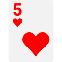 cinco de corazones icon