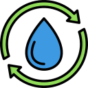 reciclar agua icon