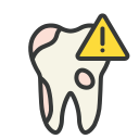 caries dental icon