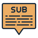 subtitular icon