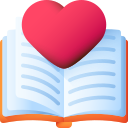 Love book icon