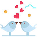 pájaros del amor icon