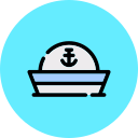 sombrero marinero icon