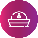 sombrero marinero icon