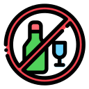 no alcohol icon