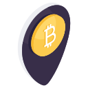 ubicación de bitcoins icon