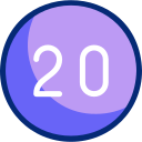 veinte animated icon