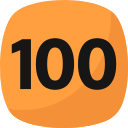 100 