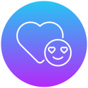 emojis de amor icon