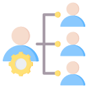 estructura de organización icon